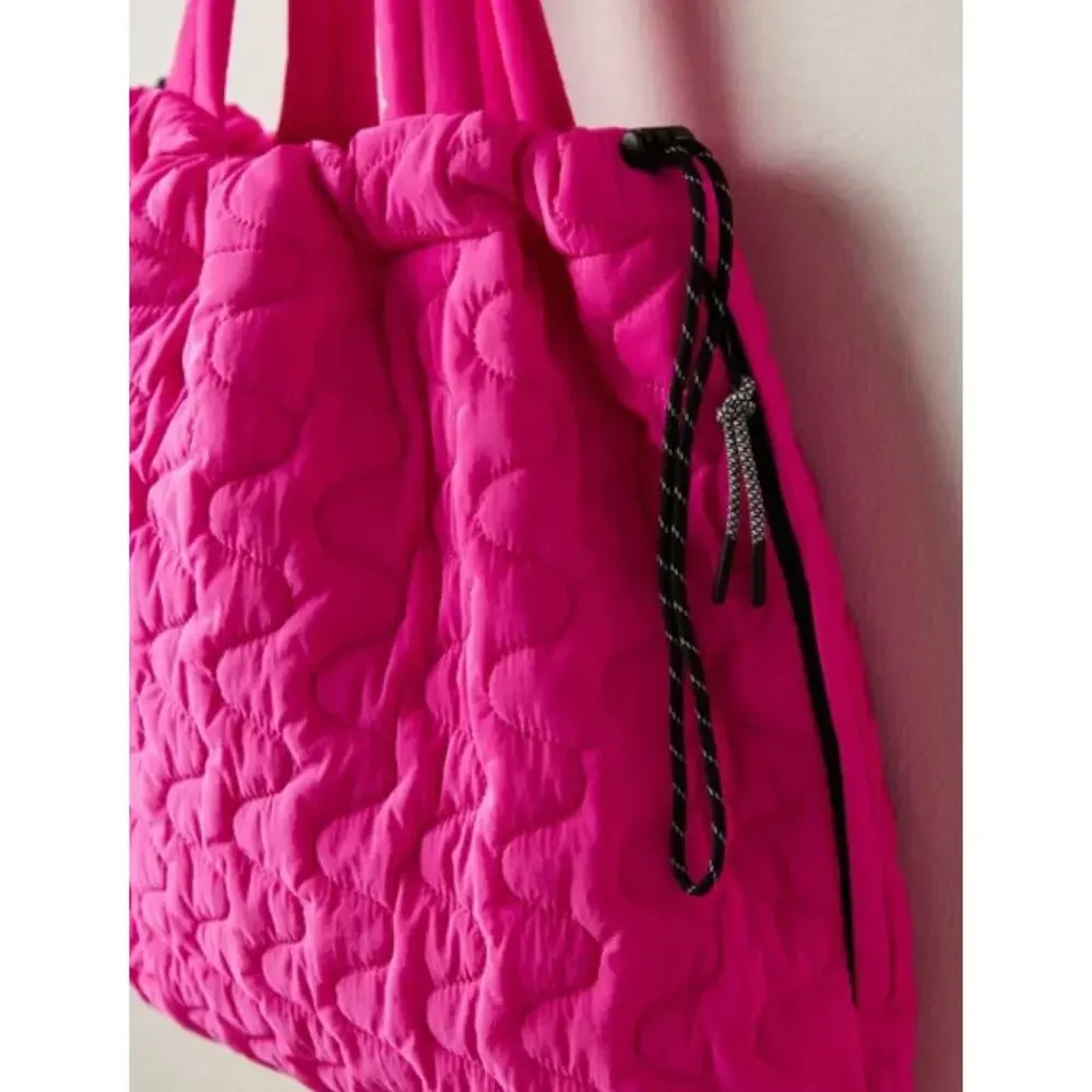 FREE PEOPLE Cloud 9 Tote Pink NWT